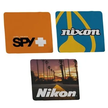 Image of 150 Customized 4" Dye-Sublimated Lens Cloth - Microfiber