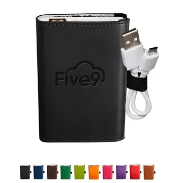 Image of 15 Customized Leeman Tuscany Slim Executive Charger - 4000mAh & UL ...