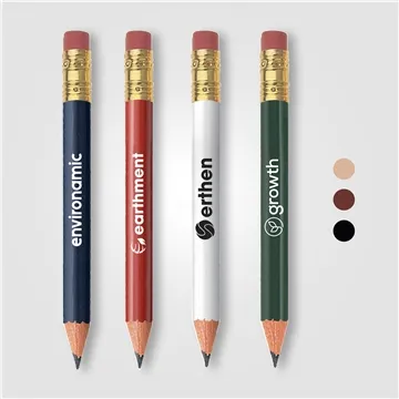 Golf Pencil (Round, Eraser) - Pre-Sharpened