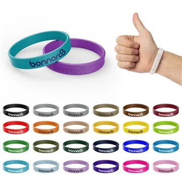 Image of 500 Customized Silicone Bracelet - Latex Free