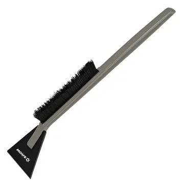 Image of 100 Customized Recycled Deluxe Ice Scrapers Snowbrush - 21.5 inch ...