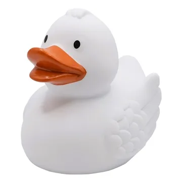 Duck With Wings White - Rubber