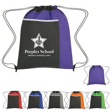 Image of 150 Custom Non-Woven Pocket Sports Pack - Water-Resistant