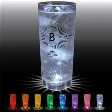 Image of 50 Custom 14 oz Single Light Cup - Plastic - LED & BPA-Free