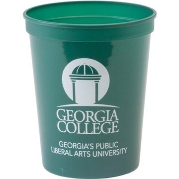 16 oz Smooth Wall Plastic Stadium Cup - BPA-Free & USA Made