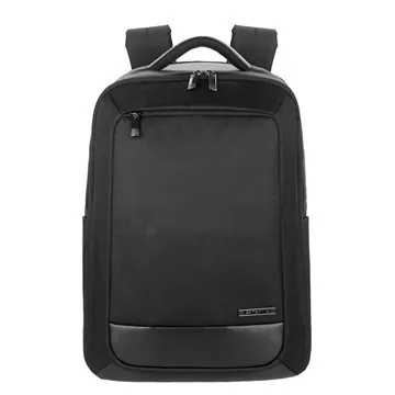 Samsonite Executive Laptop Backpack - RFID Protection & Leather Trim