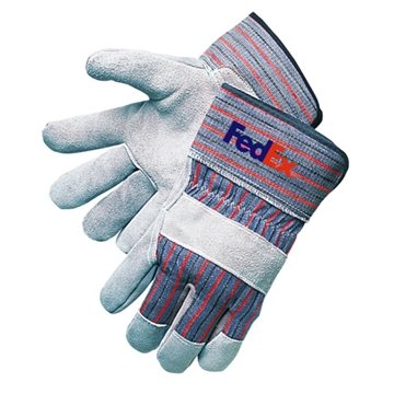 Full Feature Standard Leather Work Gloves - Split Shoulder Leather