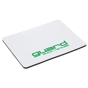 Accent Mouse Pad with Antimicrobial Additive - Non-Skid