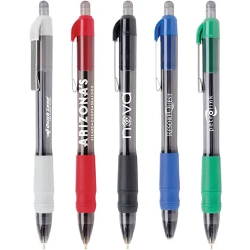 MaxGlide Click™ Corporate Pen - Air Cushioned Grip & Hybrid Ink