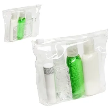 Image of 100 Customized No-Burn Outdoor Kit - Sanitizer & Sunscreen