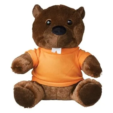 Image of 25 Promotional 6" Bucky Beaver - Plush