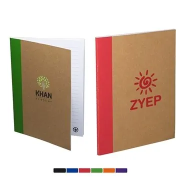 Image of 200 Customized Color-Pop Recycled Notebook - Post-Consumer & 70GSM