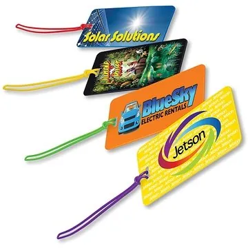 Image of 150 Promotional Varo Luggage Tag - Business Card Compatible