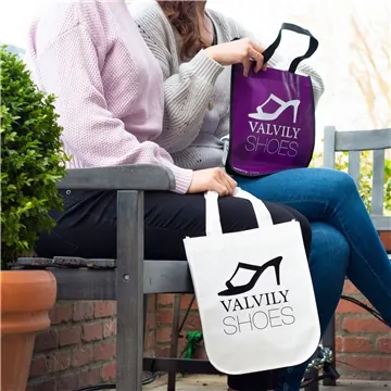 Image of 150 Promotional Laminated Fashion Tote Bag - Wipeable