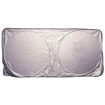 Image of 100 Custom Dual Panel Car Sun Shade - Nylon & Foldable