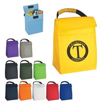 Image of 100 Customized Budget Lunch Bag - PEVA Lined