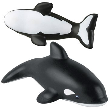 Image of 100 Promotional Killer Whale - Stress Reliever - Polyurethane