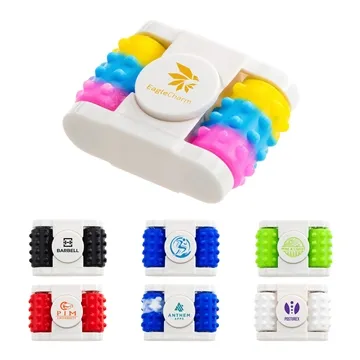 Massage Roller with Spinner - Recycled ABS & Quiet Operation