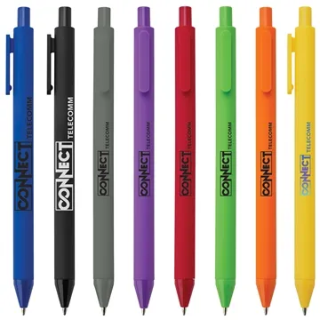 Image of 250 Promotional ALIX - BALLPOINT PEN - Rubberized
