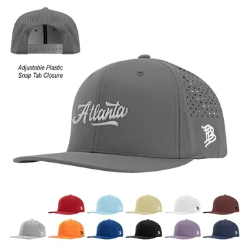 Branded Bills Bare Flat Performance Cap - Moisture Wicking & UPF50