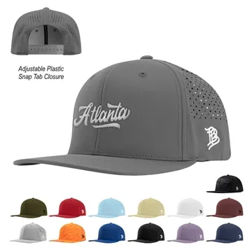 Branded Bills 585 Bare Flat Performance Cap - Moisture Wicking & UPF50