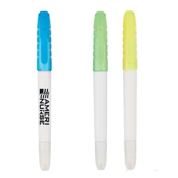 Image of 250 Promotional Erasable Highlighter - Non-Toxic & Dual-Ended