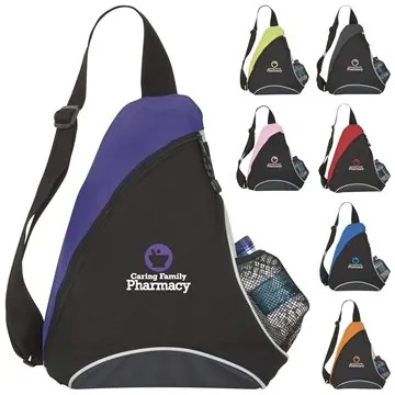 Image of 25 Customized Cutie Patootie Slingpack - Mesh Pocket & Adjustable ...