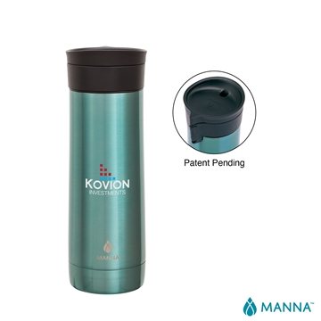 Manna™ 17 oz Verve Steel Tumbler - Vacuum Insulated & Leak-proof