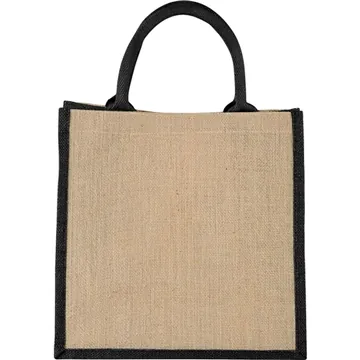 Image of 150 Promotional The Medium Jute Gift Tote - Velcro Closure