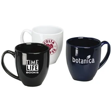Image of 48 Customized 14 oz Ceramic Coffee Mug - Microwave Safe