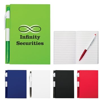 Image of 100 Promotional Notebook With Pen - 70 Pages