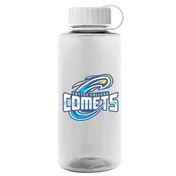 Image of 100 Custom The Mountaineer - 36 oz Tritan bottle with Tethered lid ...