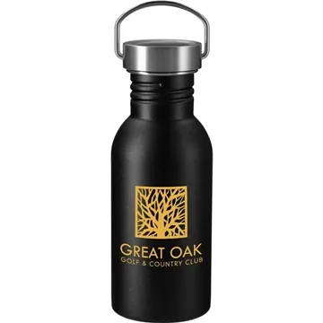 Image of 100 Custom Thor 20 oz Stainless Sports Bottle - Metal Loop