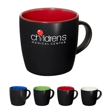 Image of 96 Promotional 12oz Riviera Ceramic Mug - Stoneware & Matte Finish