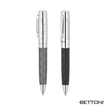 Image of 25 Customized Portici Bettoni Ballpoint Pen - Brass & Woven Design