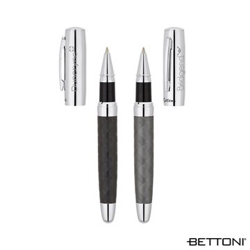 Image of 25 Promotional Portici Bettoni Rollerball Pen - Brass & Woven ...