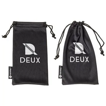 Image of 300 Promotional Sable Microfiber Drawstring Pouch - 180GSM