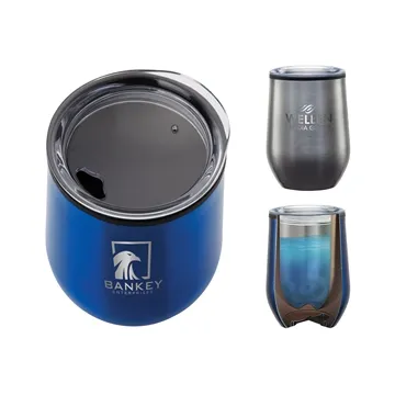 100 Promotional Matteo 12 oz. Double Wall Steel PP Liner Tumbler - ...