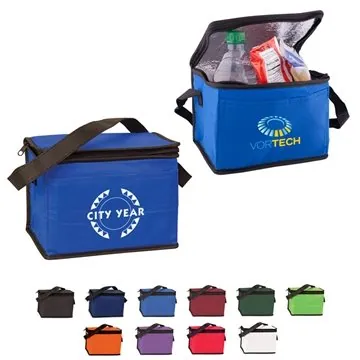 Image of 100 Promotional Non-Woven Cooler Bag - Eco-Friendly & 44lb ...