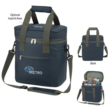 Image of 10 Custom Ace Cooler Bag - 24 Can Capacity & Padded Strap