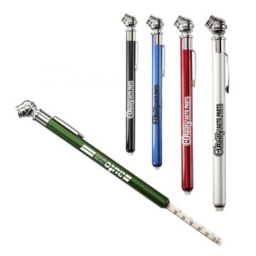 High Pressure Aluminum Tire Gauge - 100 PSI