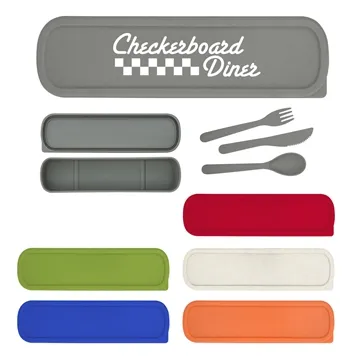 Image of 100 Custom Harvest Utensil Set - BPA Free & Microwave Safe