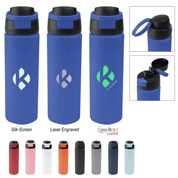 24 Promotional 24 Oz. Pop Sip Recycled Stainless Steel Bottle - ...