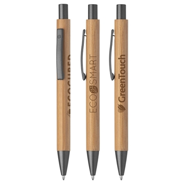 Image of 100 Promotional Bambowie Bamboo Pen - Laser - Recycled Components