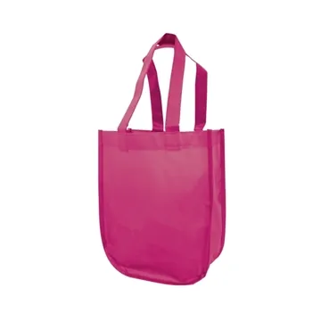 Image of 100 Customized Non Woven Round Bottom Tote Bag - 100GSM Laminated