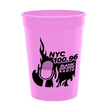 Cups-On-The-Go 12 oz Stadium Cup - Dishwasher Safe & Recycled