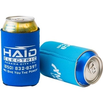 FoamZone Neoprene Collapsible Can Cooler - Premium & Portable