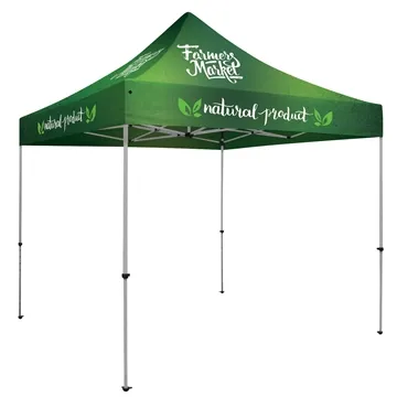 Image of 1 Customized 10' Deluxe Tent Kit (Full-Bleed Dye Sublimation) - ...