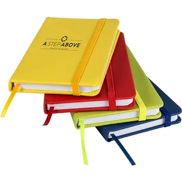 Image of 150 Promotional Small Colorful Notebook - PVC Cover & 80 Pages