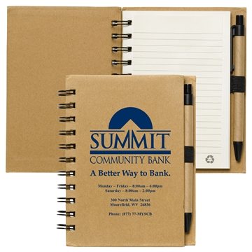 Image of 150 Promotional "CRUZ" Larger Size Eco Inspired Jotter Notepad ...